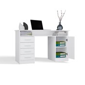 Bureau ADA Wit 125 cm 4 lades