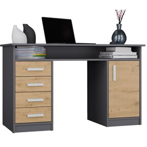 Bureau ADA Antraciet  Eiken