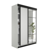 Schuifdeurkast  met spiegel  lamaro 138 cm