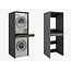 Maxy-shop Wasmachine/wasdroger kast om de droger boven de wasmachine te plaatsen antraciet