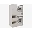 Maxy-shop Wasmachine/wasdroger kast met lade en zij kast creme
