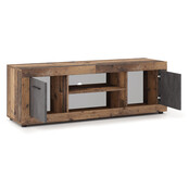 Tv meubel 140 cm donker oud eiken