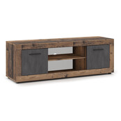 Tv meubel 140 cm donker oud eiken