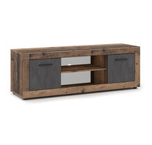 Tv meubel 140 cm donker oud eiken