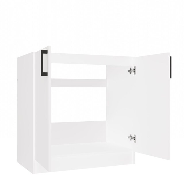 Keukenkastje wit voor spoelbak 80 cm