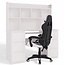 Maxy-shop Bureau met bureaustoel wit met lades