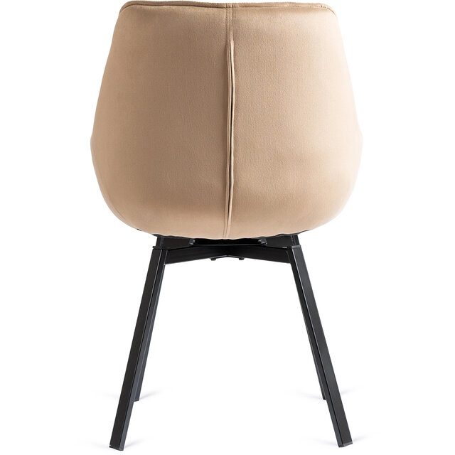 Eetkamerstoel Luna set van 4 beige