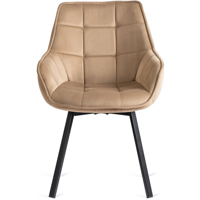 Eetkamerstoel Luna set van 4 beige