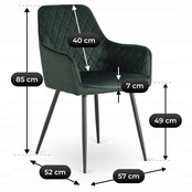 Eetkamerstoel Bresso set van 4