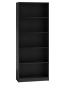 Boekenkast  zwart 60 cm breed