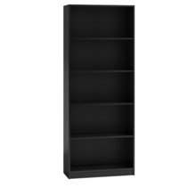 Boekenkast  zwart 60 cm breed