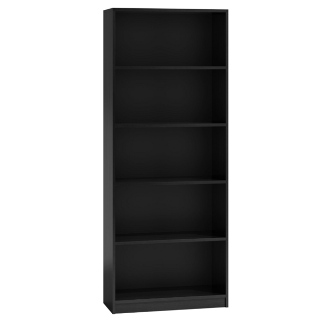 Boekenkast  zwart 60 cm breed