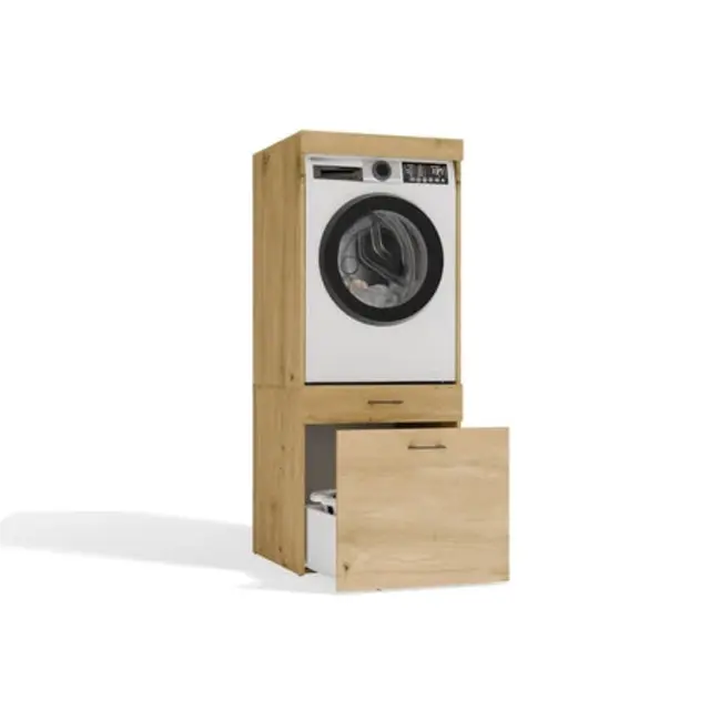Wasmachine of wasdroger 2  lades eiken