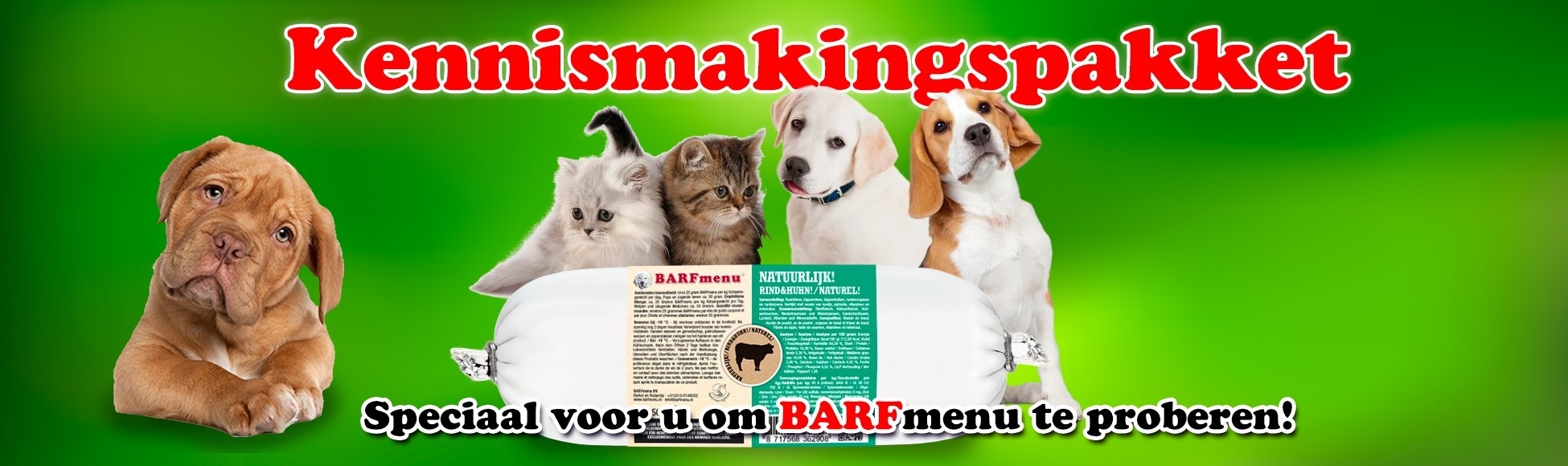 BARFmenu® Kennismakingspakket
