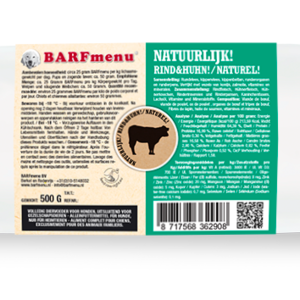 BARFmenu® Natuurlijk!