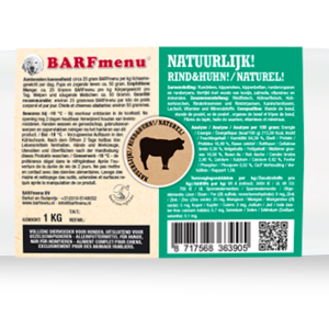 BARFmenu® Natuurlijk!