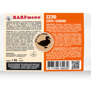 BARFmenu® Eend