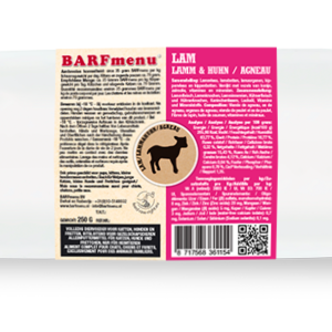 BARFmenu® Lam