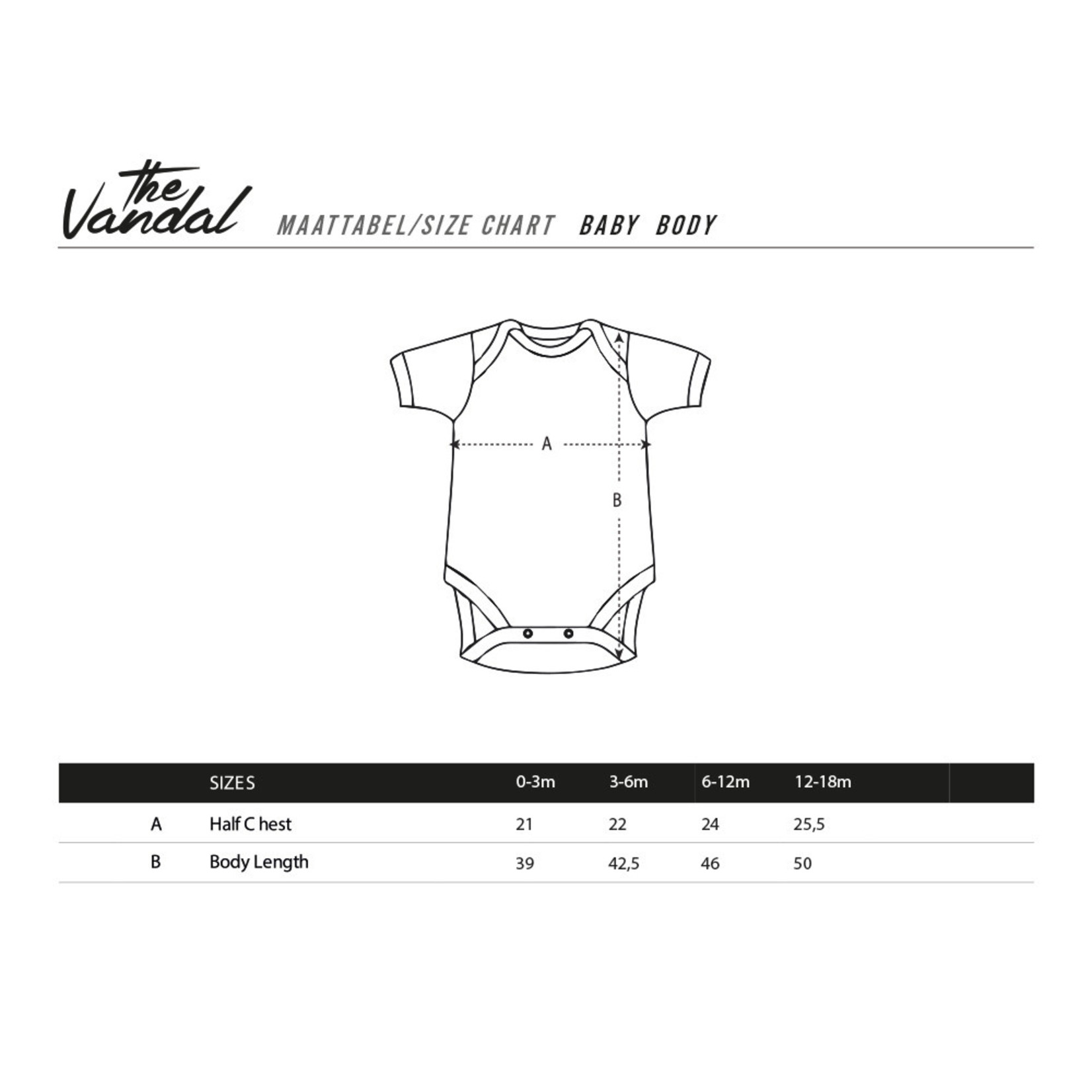 The Vandal Petit Rouleur 3 -6 maanden