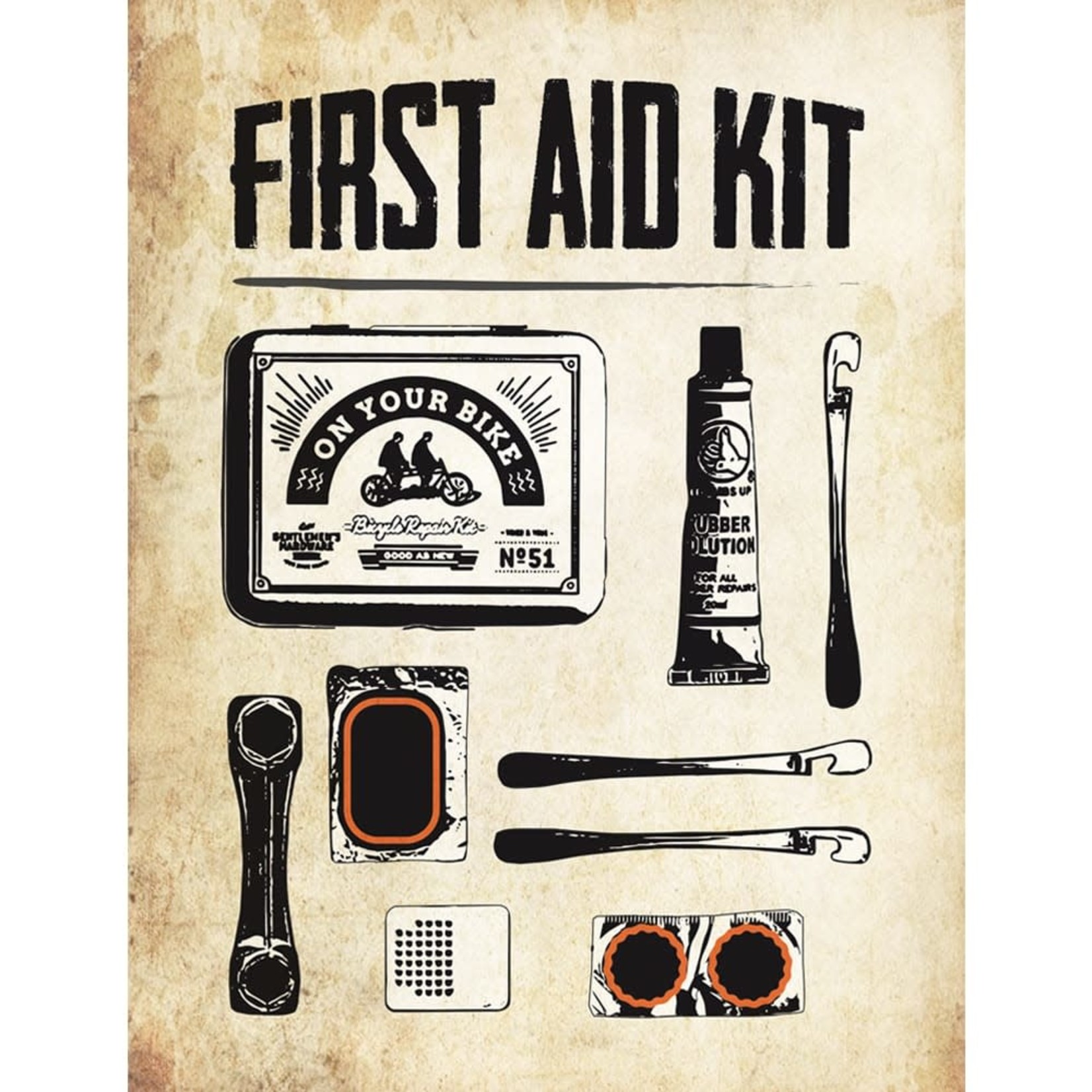 The Vandal First Aid Kit Post Card