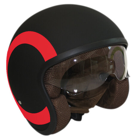 Silence Silence Jet Helm Zwart