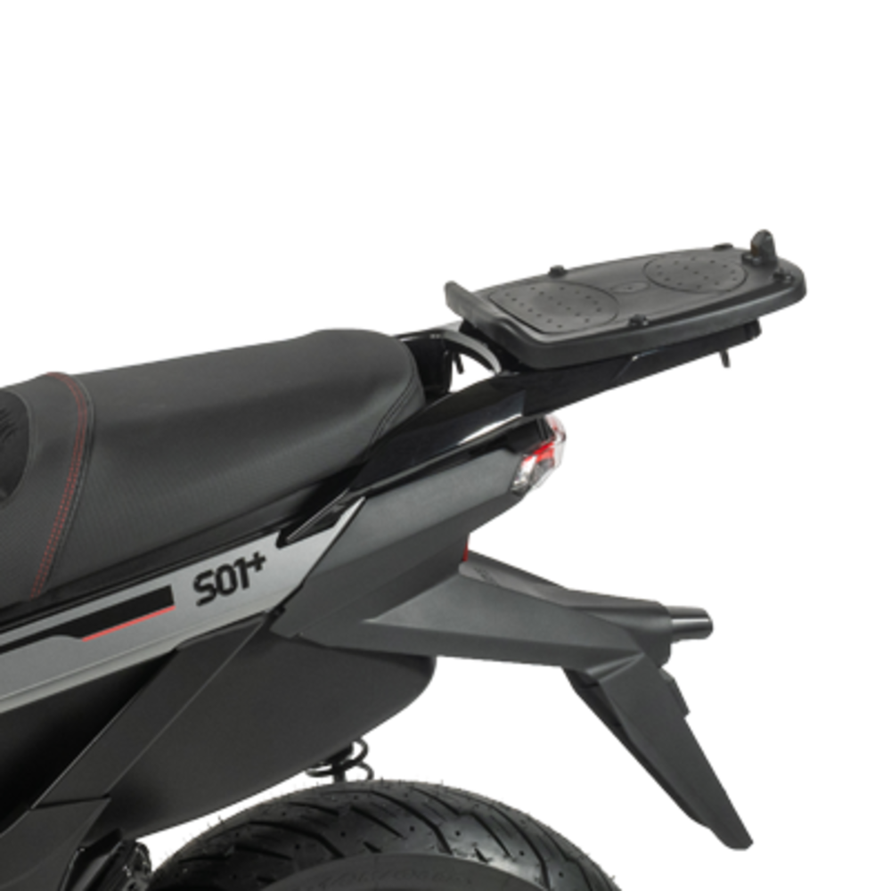 Silence Achterdrager voor topkoffer Silence S01 glans zwart Silence Achterdrager voor topkoffer Silence S01 glans zwart