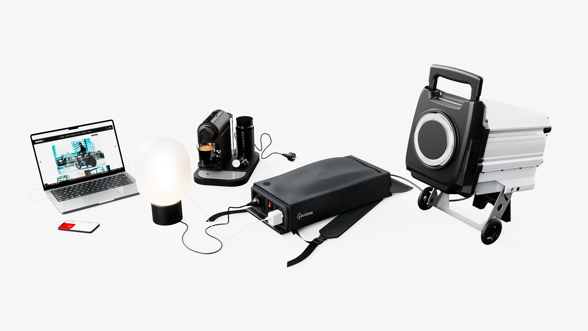 Denk Vooruit | SILENCE noodbatterij pakket  Denk Vooruit | SILENCE noodbatterij pakket