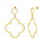 Jewelry Clovers earrings gold