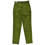 Vintage Vintage rib pants green size XS