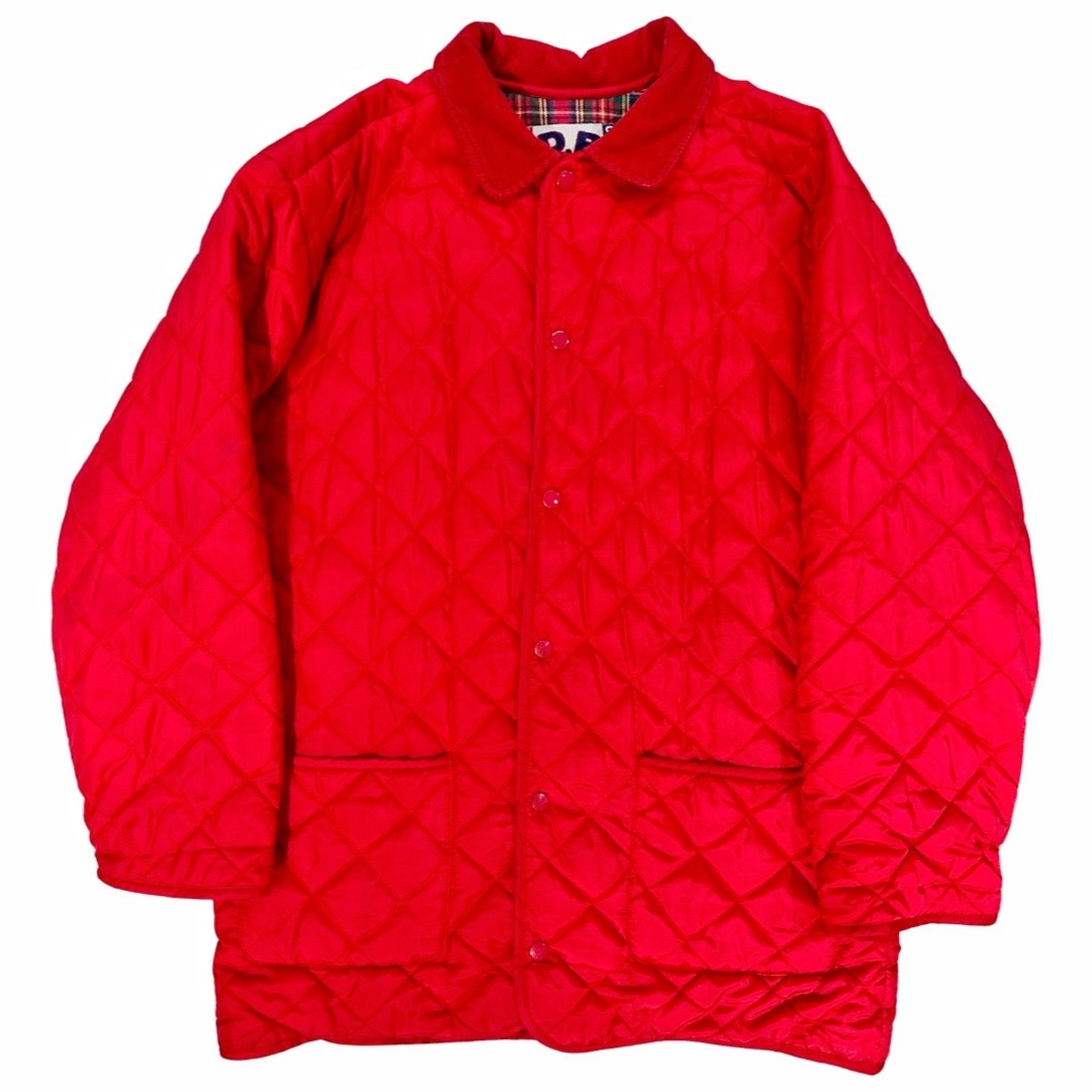Vintage Vintage gewatteerde jas rood size XXL D.P wear