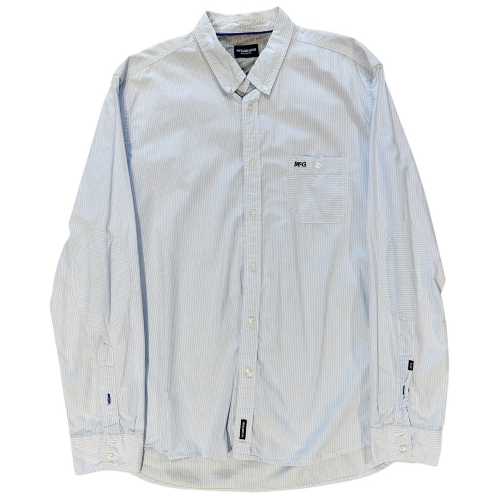 Vintage Pre-loved McGregor blouse light blue size Xl