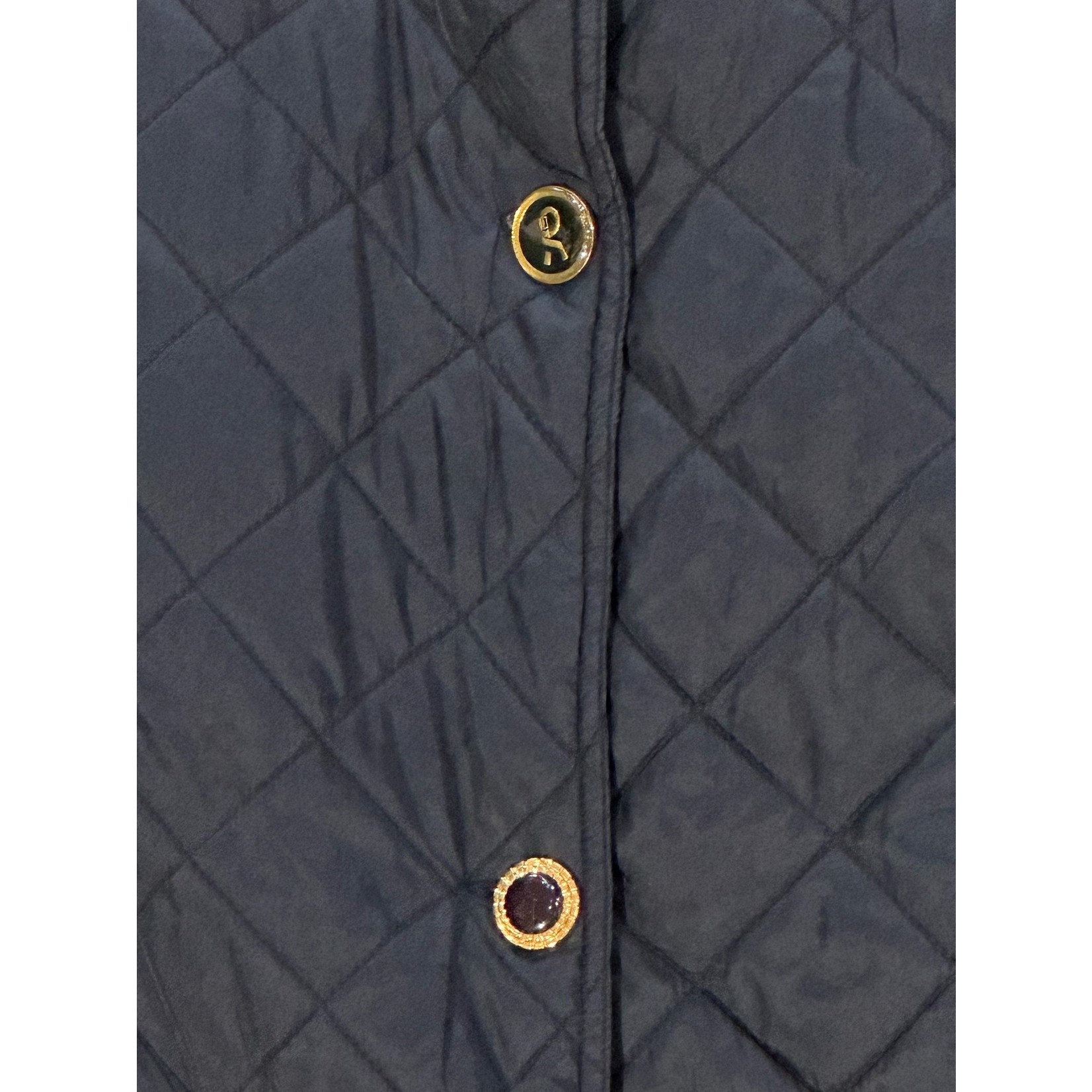Vintage Vintage gewatteerde jas zwart size L