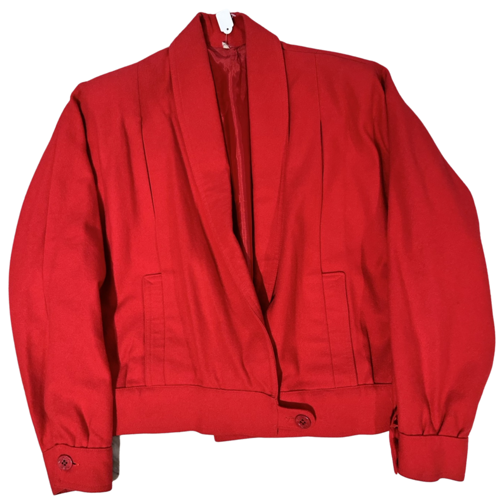 Vintage Vintage rood jasje met vintage details size M