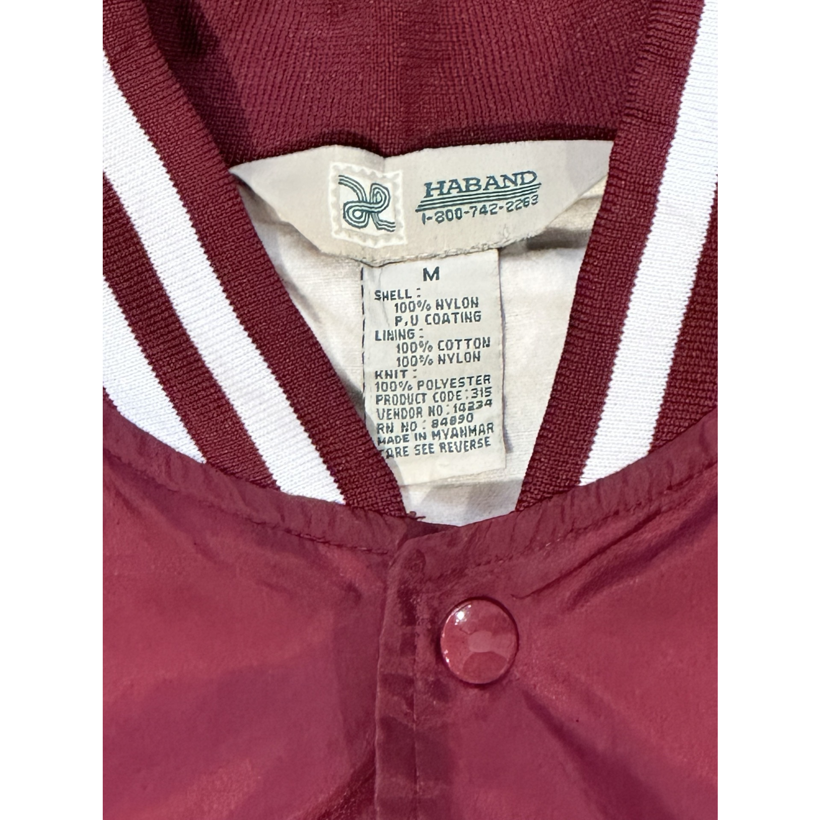 Vintage Vintage baseball jacket red size M