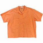 Vintage Vintage blouse pastel orange size M/L