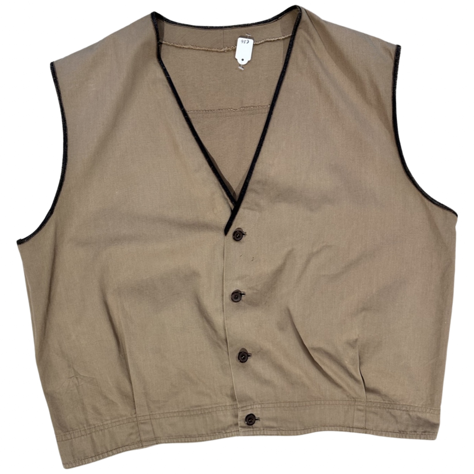 Vintage Vintage waist coat minimal size XL