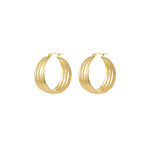 Jewelry Stainless steel earrings betty gold