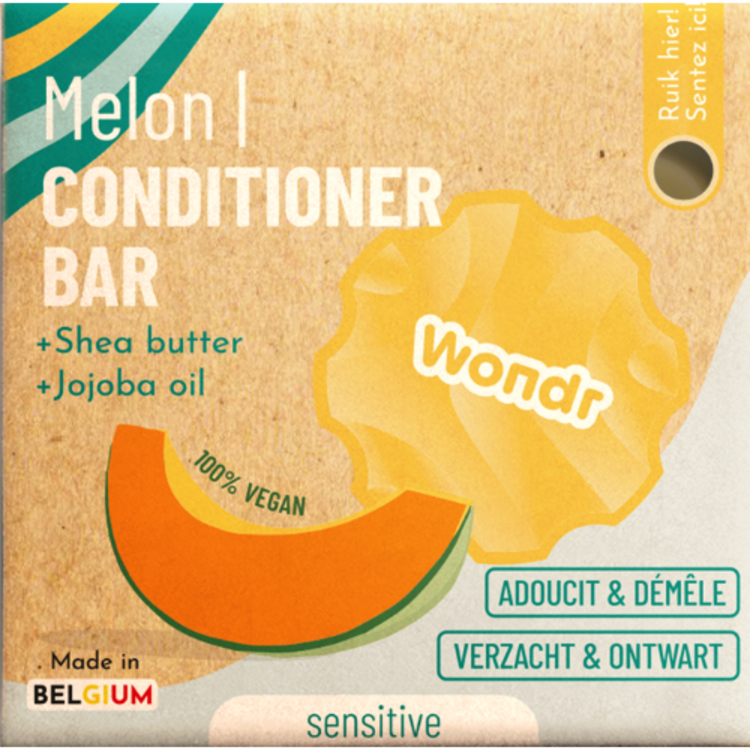 Wondr care conditioner bar melon