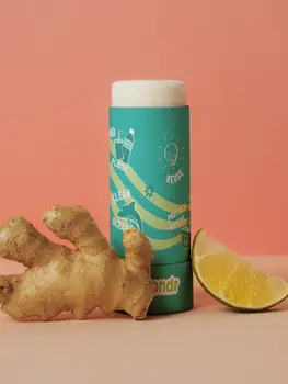 Wondr care deodorant ginger & lime