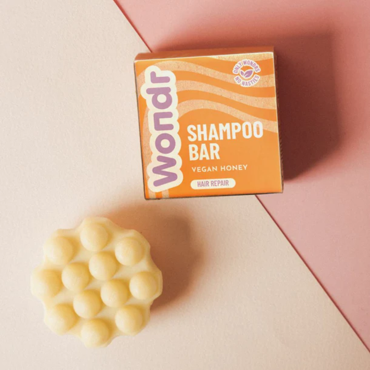 Wondr care Shampoo bar - Vegan honey