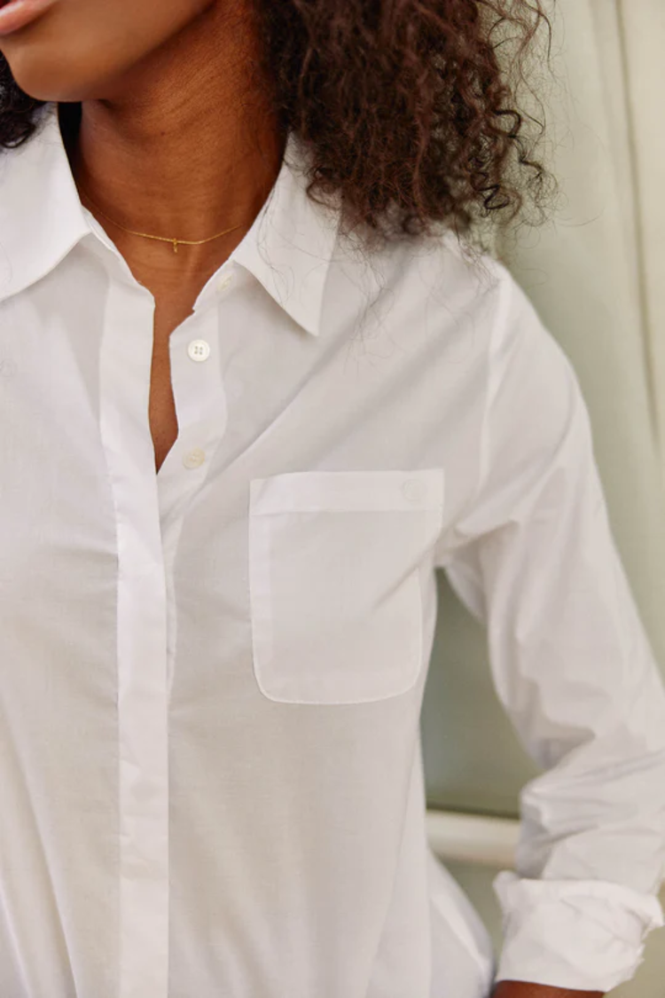 La petite étoile carli chemisier- blanc