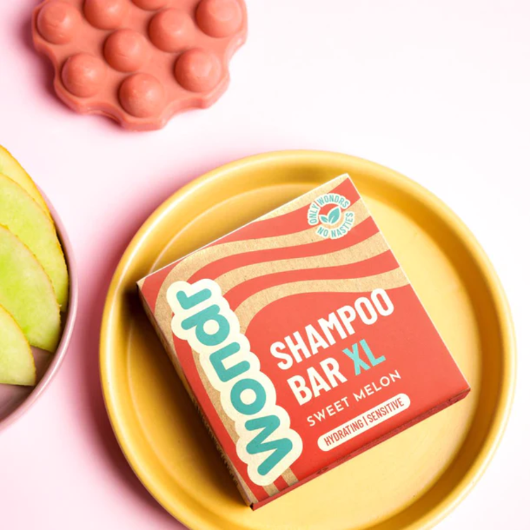 Wondr care XL shampoo bar - sweet melon
