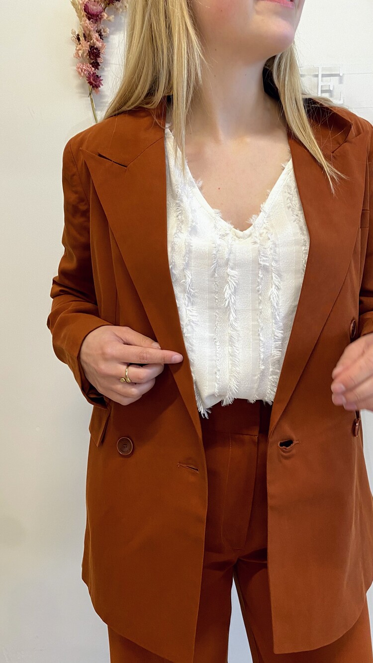 Scalpers terracota blazer