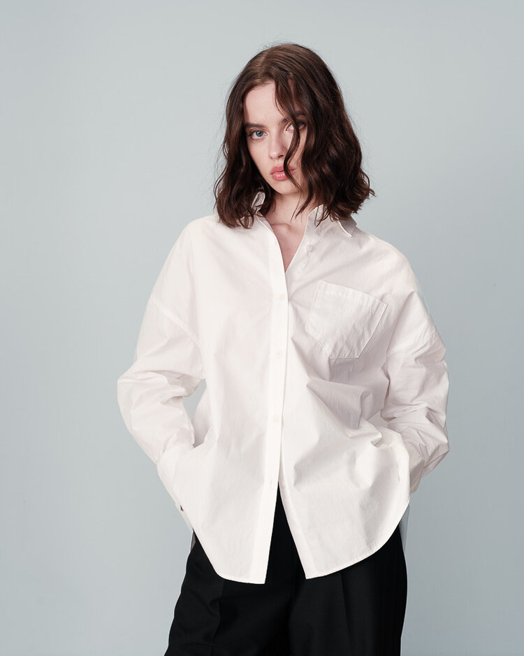 Grace & Mila nesrine cotton shirt - blanc