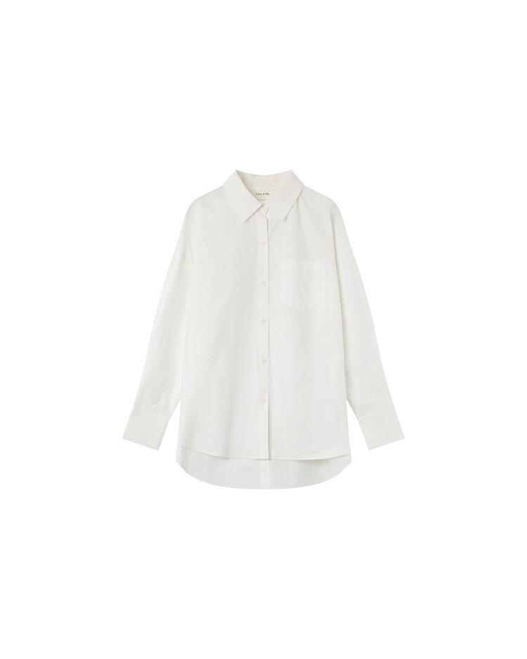 Grace & Mila nesrine cotton shirt - blanc