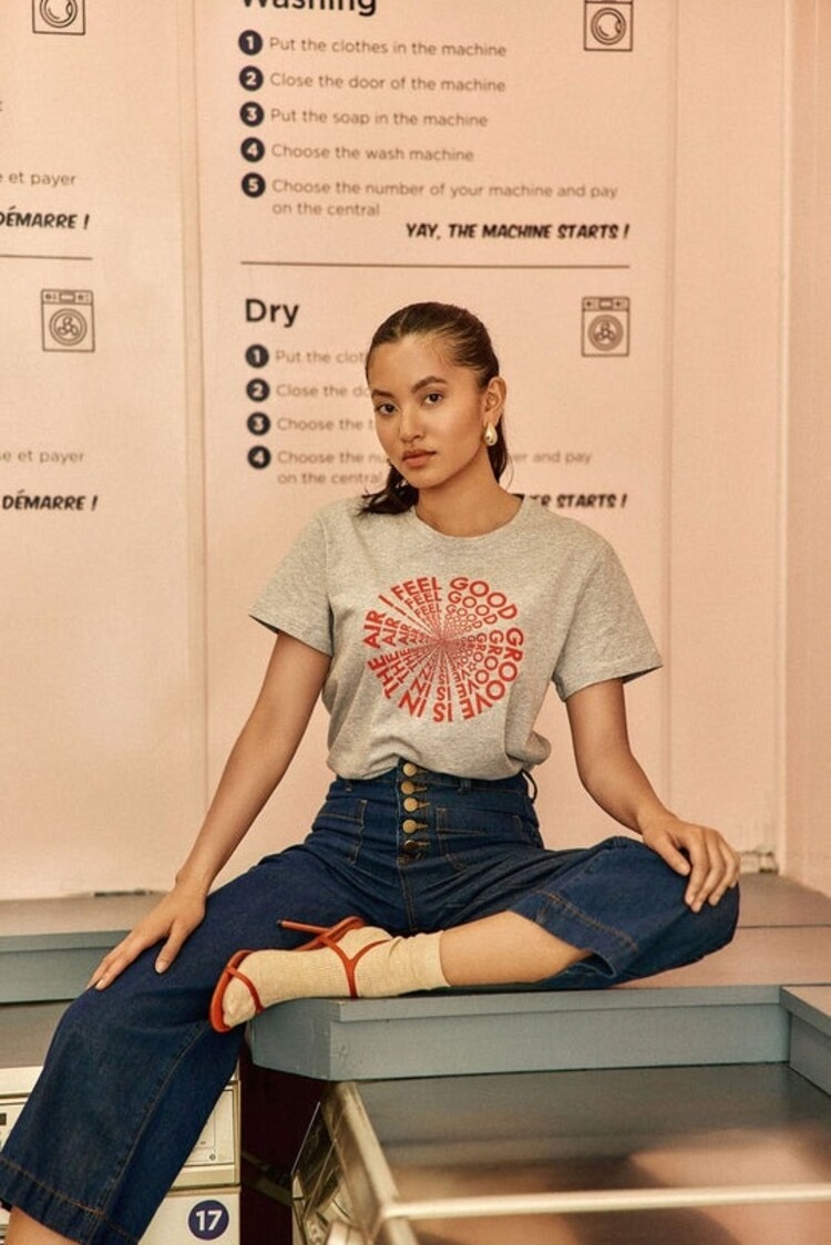 La petite étoile atlanta 7/8 jean - wash