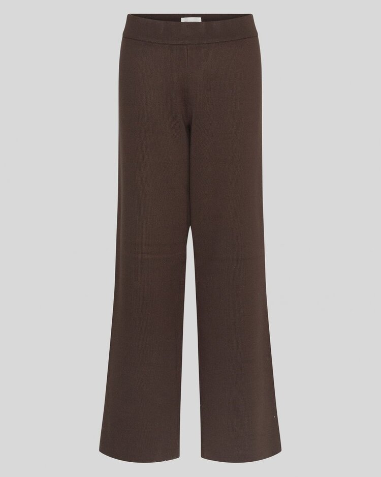 Moss Copenhagen amalea house pant - chocolate