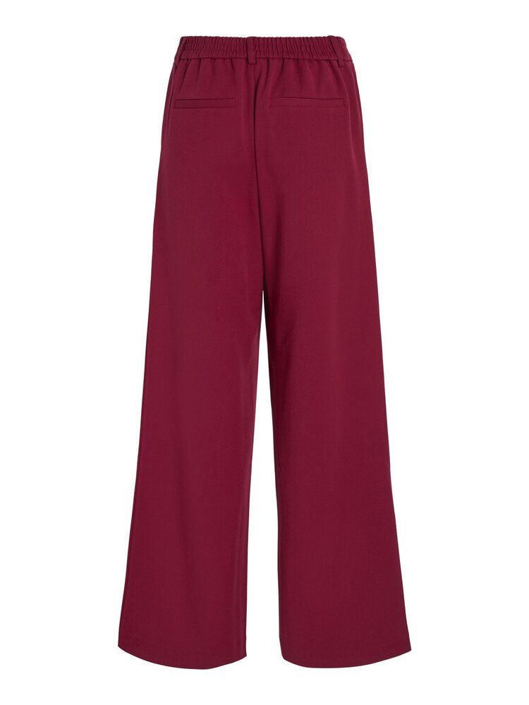 Vila Clothes vivarone tailored pant - bordeaux