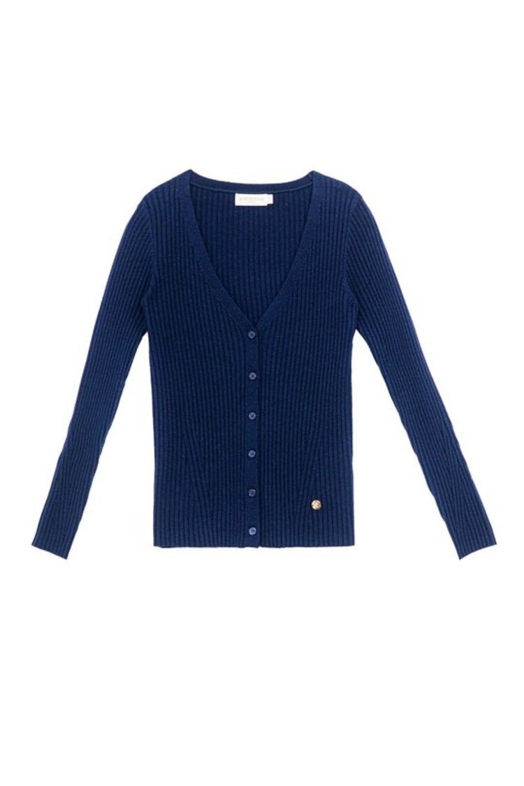 La petite étoile mina gilet - marine