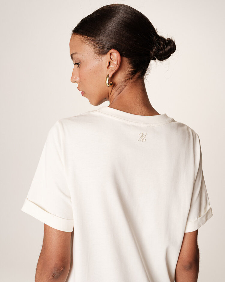 Grace & Mila rosalie maxi shirt dress - blanc